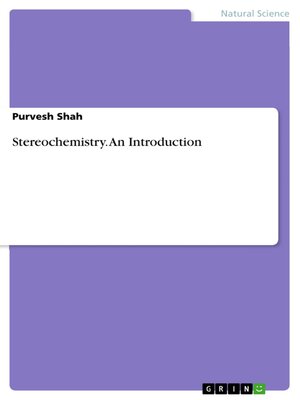 cover image of Stereochemistry. an Introduction